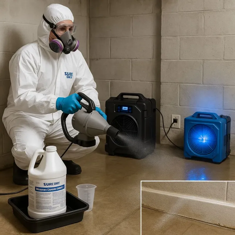 Sanitization and Odor Removal process in Lake Clarke Shores, FL