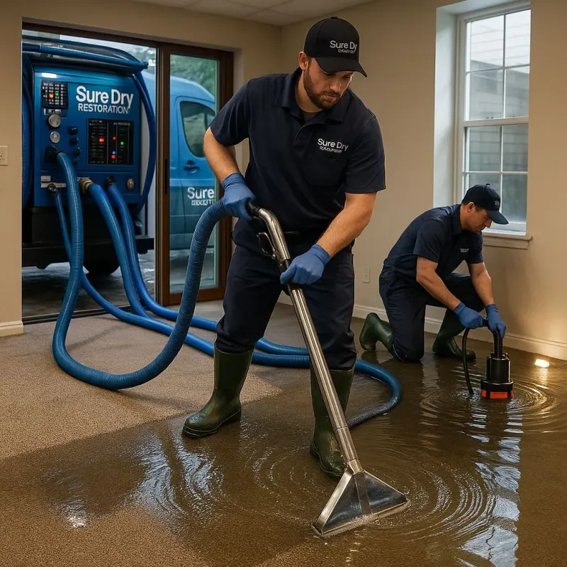 Water Extraction and Removal process in Lake Clarke Shores, FL